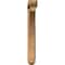 Ekena Millwork Thorton Arts and Crafts Smooth Bracket w/ Offset Brace, Western Red Cedar, 5 1/2"W x 30"D x 42"H BKT0604X30X42THR03SWR - alternate 3